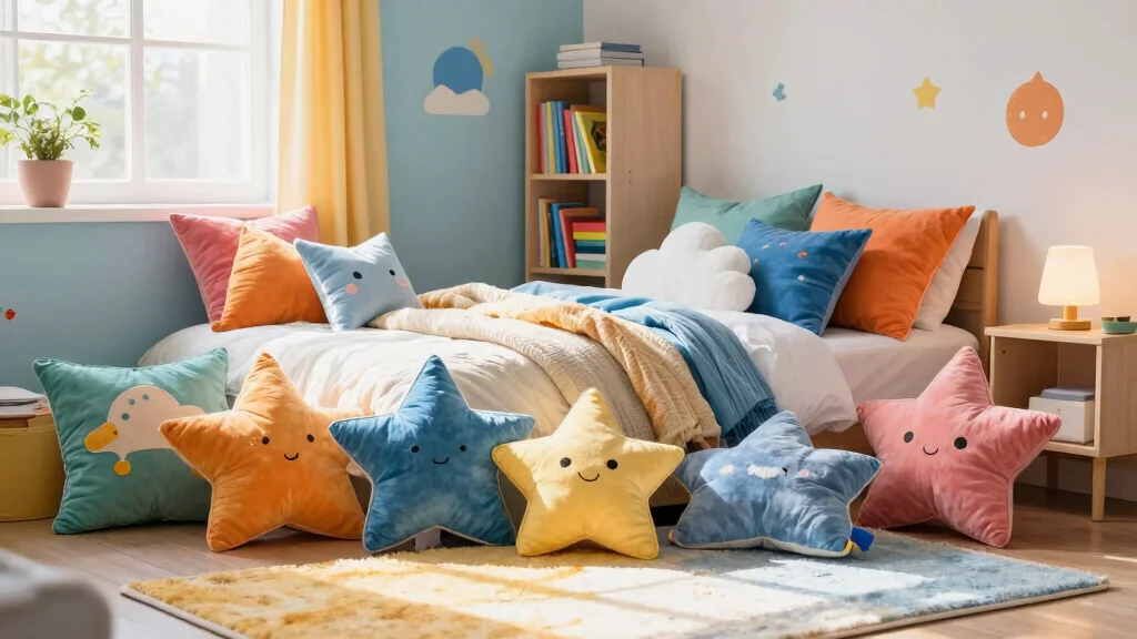 10 Fun Throw Pillow Ideas for a Kids Bedroom That Still Look Stylish