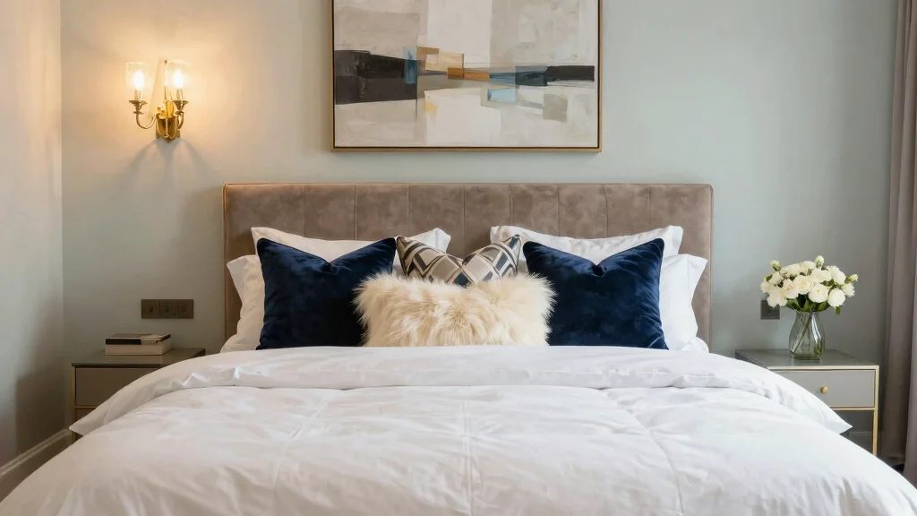 10 Simple Ways to Arrange Throw Pillows on a Bed Like a Designer