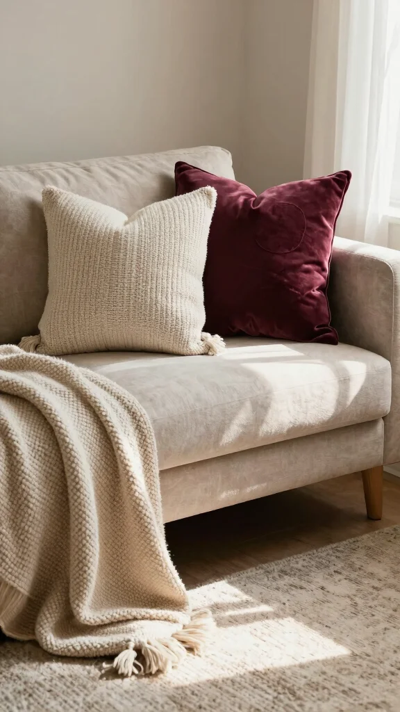 10 Throw Pillow Ideas With Tassels That Add Texture Without Clutter - 4. Textured Layers 1