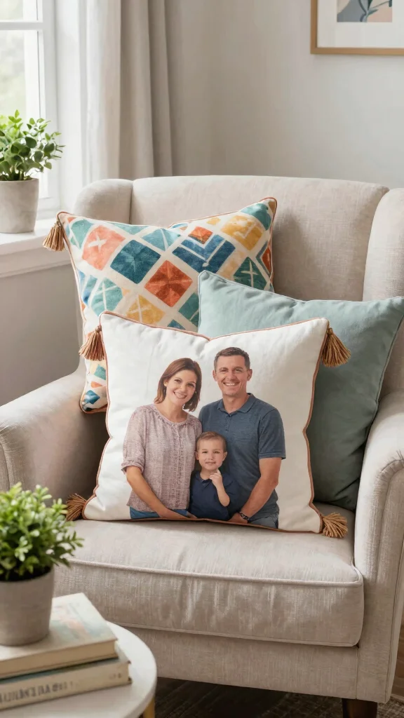 10 Throw Pillow Ideas With Tassels That Add Texture Without Clutter - 9. Personalized Touch 1