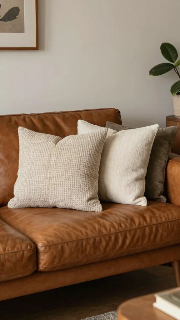 10 Throw Pillow Ideas for Leather Couches That Add Balance - Conclusion 1