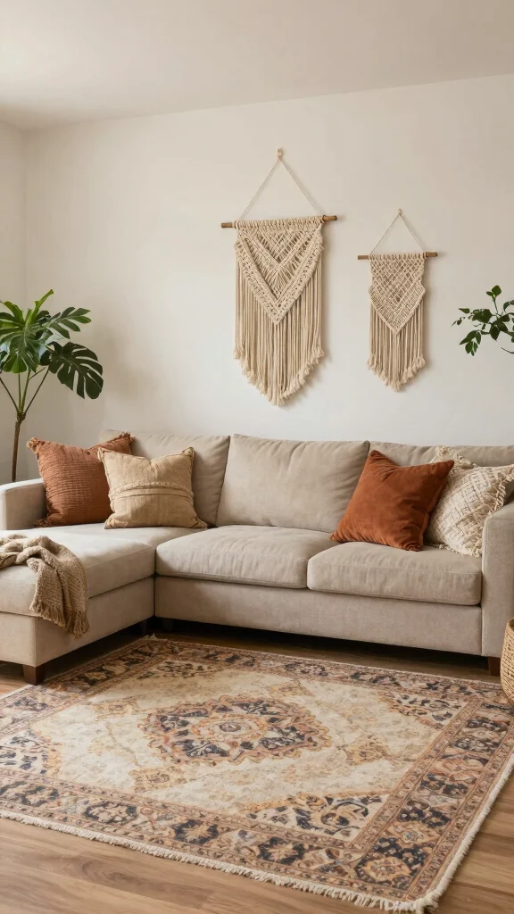 10 Window Covering Ideas for Privacy Without Losing Natural Light - 4. Sustainable Natural Fiber Shades 1