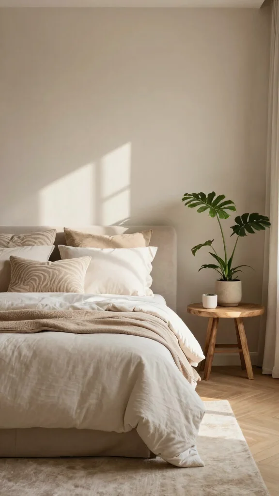 10 Zebra Shade Window Treatment Ideas for a Modern, Adjustable Look - 2. Soft Neutrals for a Calming Effect 1