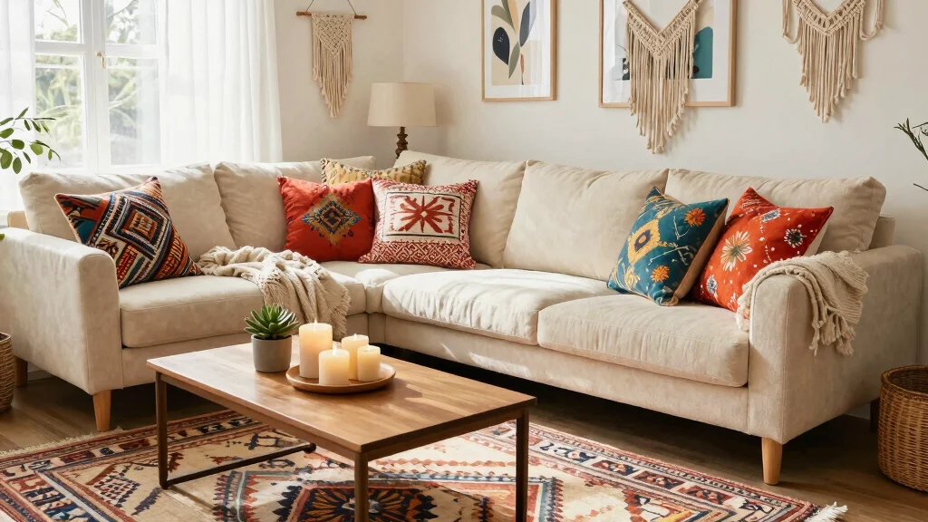 11 Ways to Style Throw Pillows and Blankets in the Living Room