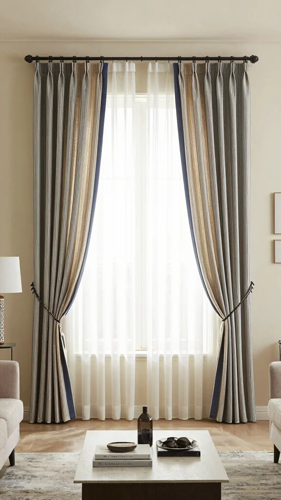 11 Window Treatment Ideas for Small Windows That Make Them Look Bigger - 6. Layered Treatments for Texture and Depth 1