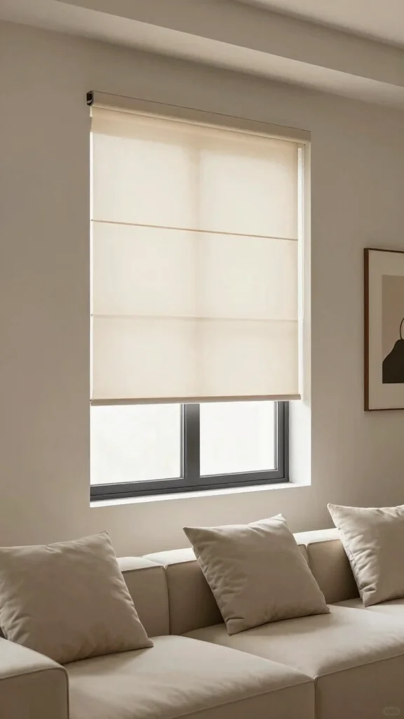 11 Window Treatment Ideas for Small Windows That Make Them Look Bigger - 9. Minimalist Blinds for a Clean Look 1