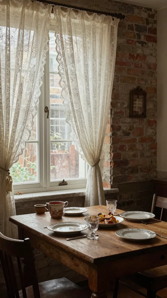 11 Window Treatment Trends in 2026 Every Stylish Home Should Try - 9. Vintage-Inspired Treatments 1