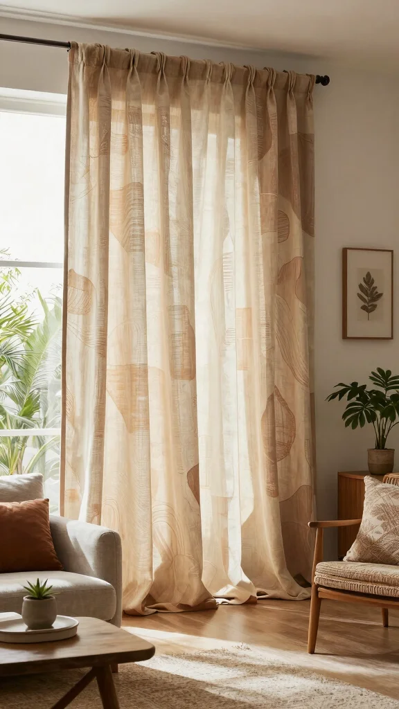 11 Window Valance Ideas That Add Style Without Feeling Dated - 4. Eco-Dyed Fabrics for Unique Patterns 1