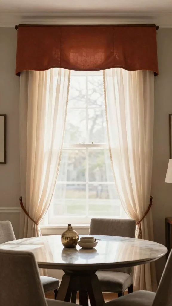 11 Window Valance Ideas That Add Style Without Feeling Dated - 9. Layered Valances for Depth and Dimension 1