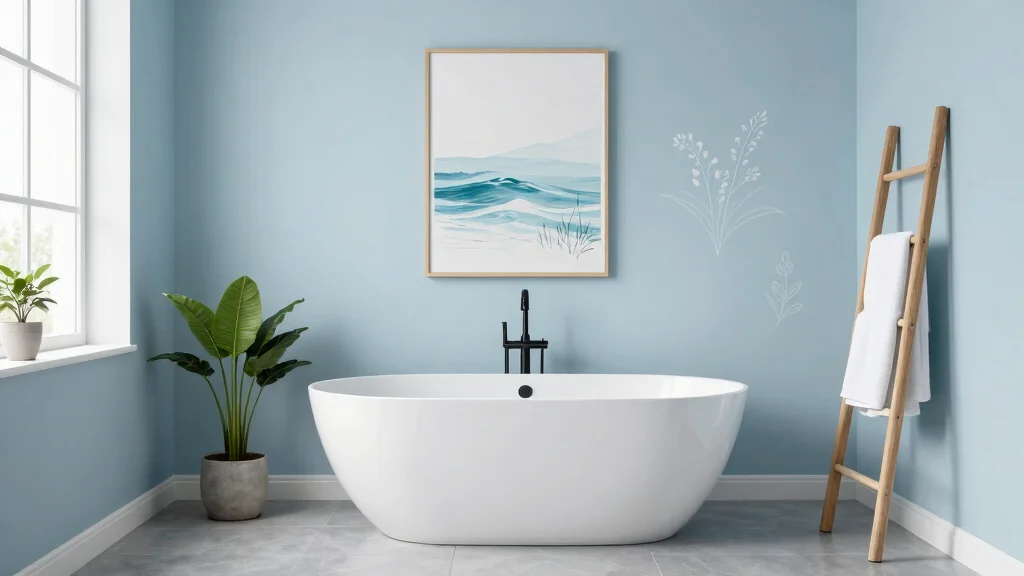 12 Bathroom Wall Art Ideas That Look Clean, Fresh, and Stylish