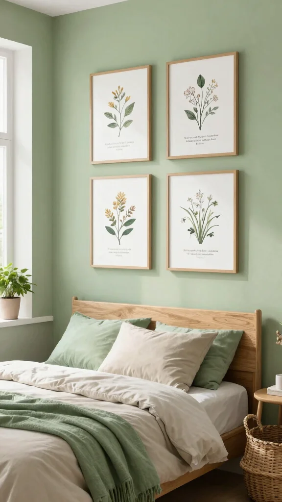 12 Bedroom Quote Wall Art Ideas for a Peaceful Personal Space - 2. Botanical Inspired Quotes 1