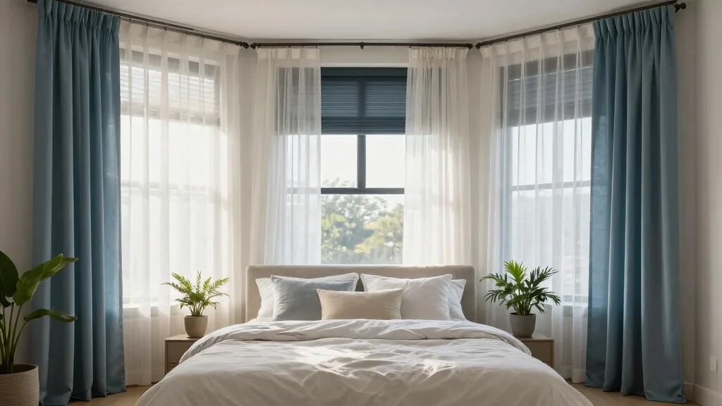 12 Bedroom Window Treatment Ideas for Better Sleep and Soft Style