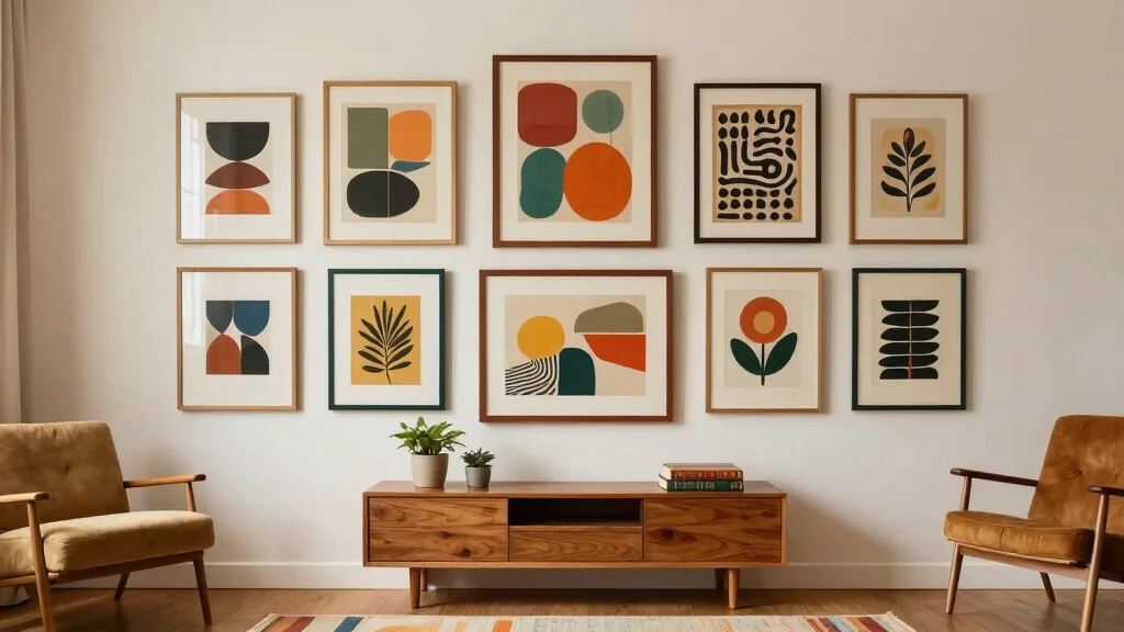 12 Mid-Century Wall Art Ideas for a Timeless Modern Space
