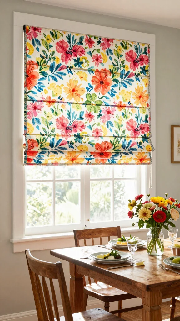12 Roman Shade Window Treatment Ideas for a Clean, Tailored Look - 5. Eco-Friendly Fabric Roman Shades 1