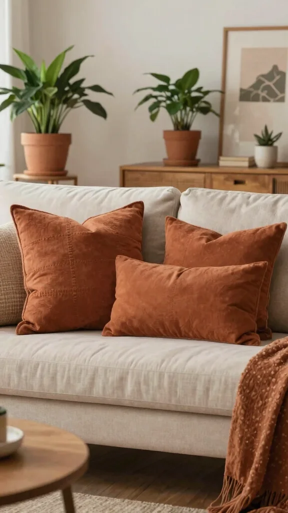 12 Rust Color Throw Pillow Ideas That Warm Up Neutral Spaces - Conclusion 1