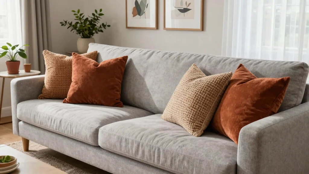 12 Rust Color Throw Pillow Ideas That Warm Up Neutral Spaces