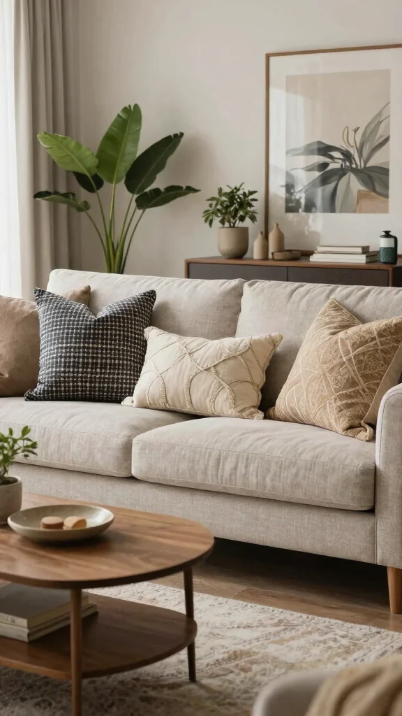 12 Throw Pillow Ideas for a Neutral Couch That Don't Look Flat - Conclusion 1