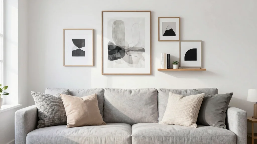 12 Wall Art Ideas Above the Couch for a Polished Living Room