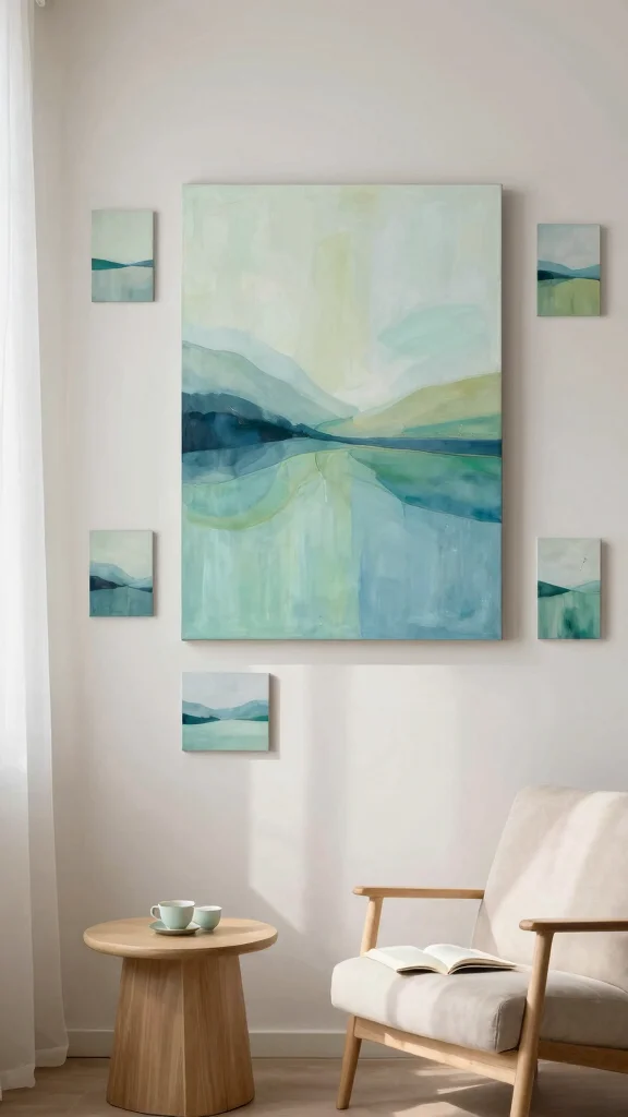 12 Wall Art Trends in 2026 Worth Decorating Your Home With - 8. Art for Mental Health and Wellness 1