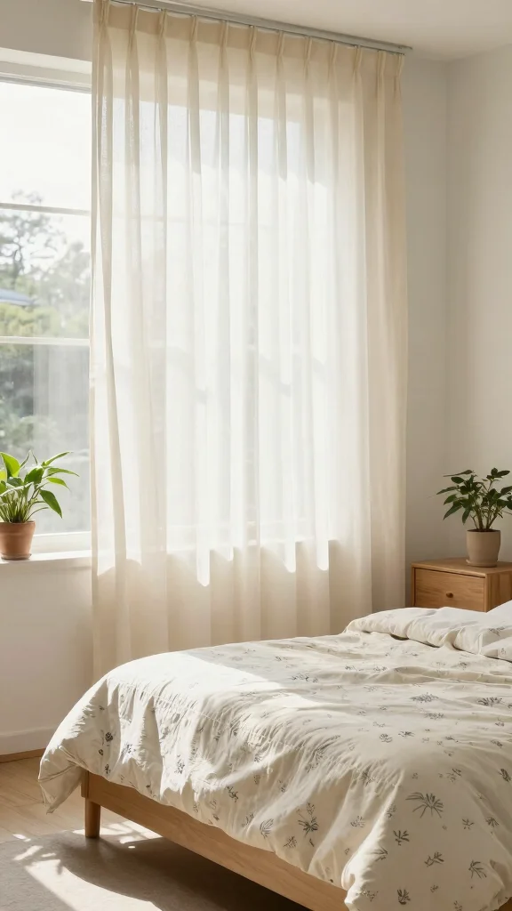 12 Window Treatment Ideas With Curtains That Make Any Room Feel Softer - 1. Light and Airy Sheer Curtains 1