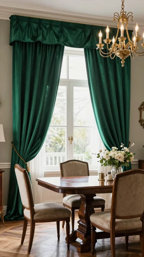 12 Window Treatment Ideas With Curtains That Make Any Room Feel Softer - 10. Elegant Silk for a Touch of Luxury 1
