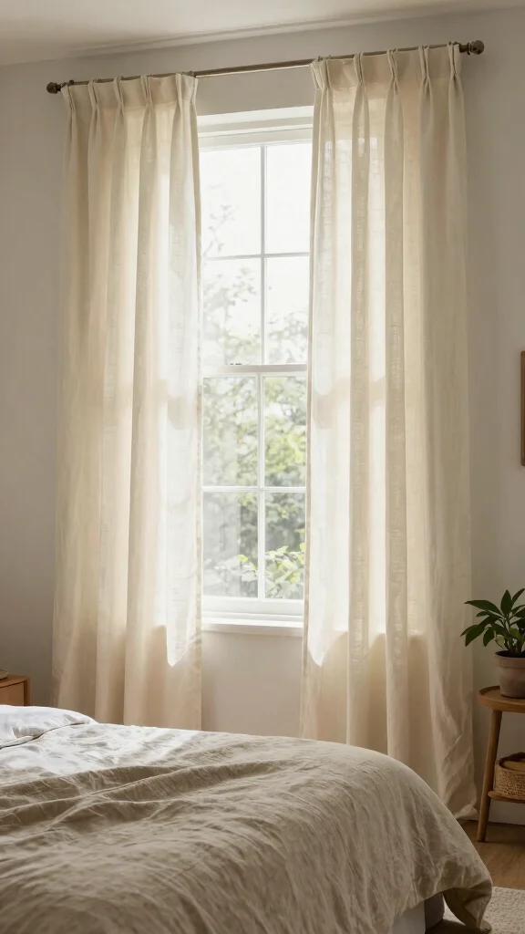 12 Window Treatment Ideas With Curtains That Make Any Room Feel Softer - 5. Eco-Friendly Fabrics for Sustainability 1