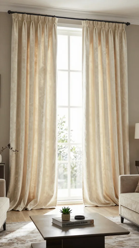 12 Window Treatment Ideas for High Ceilings That Feel Balanced - 1. Floor-to-Ceiling Drapery 1
