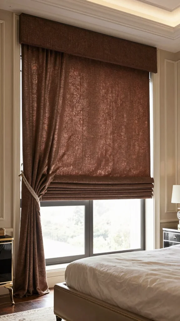12 Window Treatment Ideas for High Ceilings That Feel Balanced - 7. Luxury Motorized Shades 1
