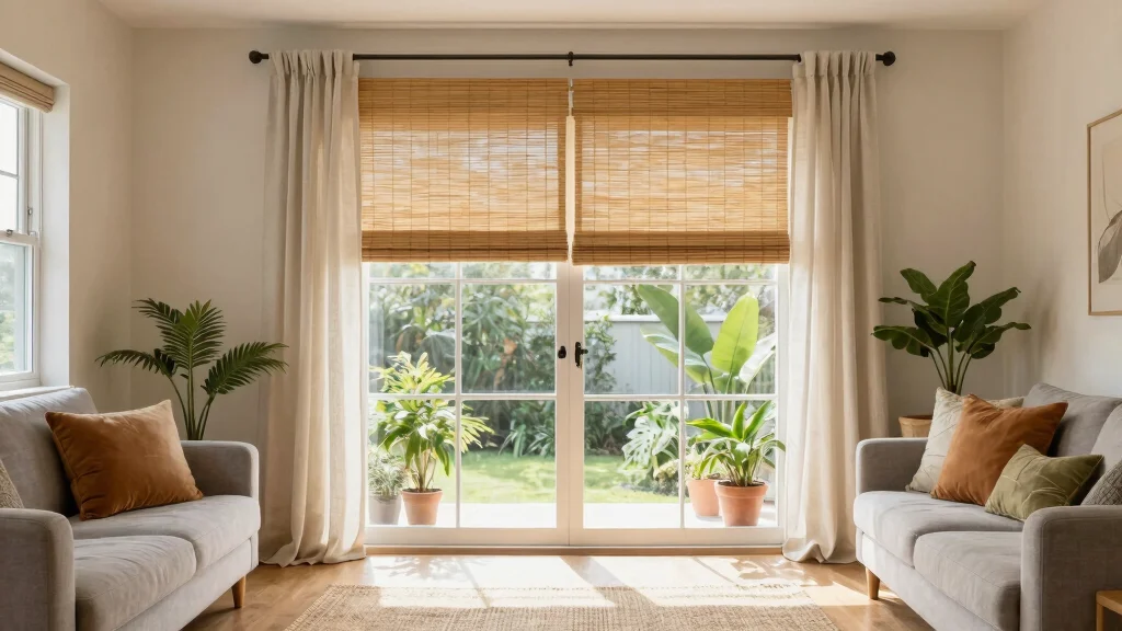 12 Window Treatment Ideas for Sliding Glass Doors That Actually Work