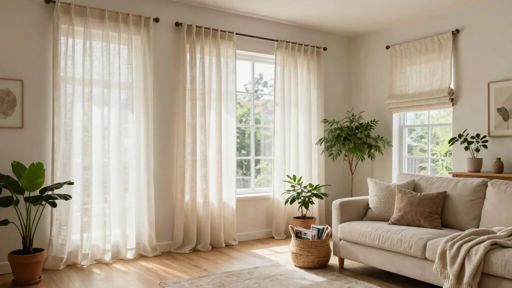 12 Window Treatment Ideas for Tall Windows That Feel Proportional