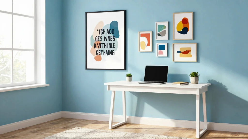 13 Office Wall Art Ideas That Boost Focus and Creativity