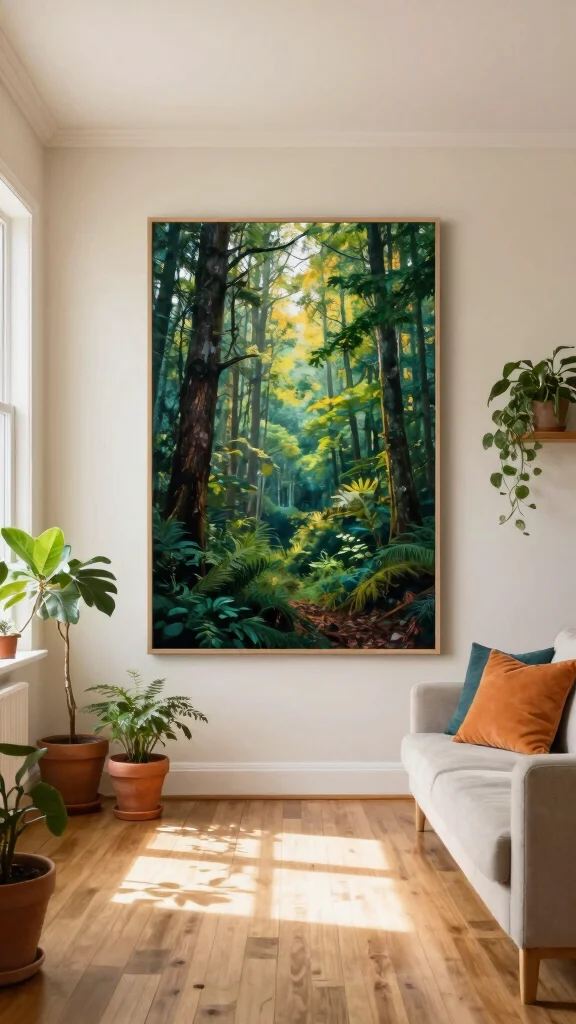 15 Canvas Wall Art Ideas for Every Room in Your Home - 1. Nature-Inspired Landscapes 1