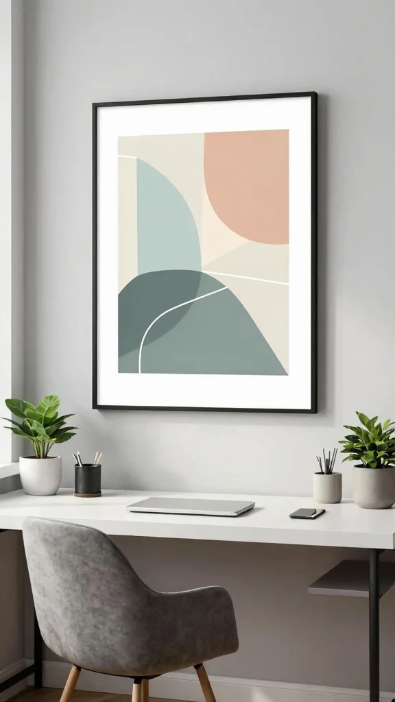 15 Canvas Wall Art Ideas for Every Room in Your Home - 5. Minimalistic Geometric Designs 1