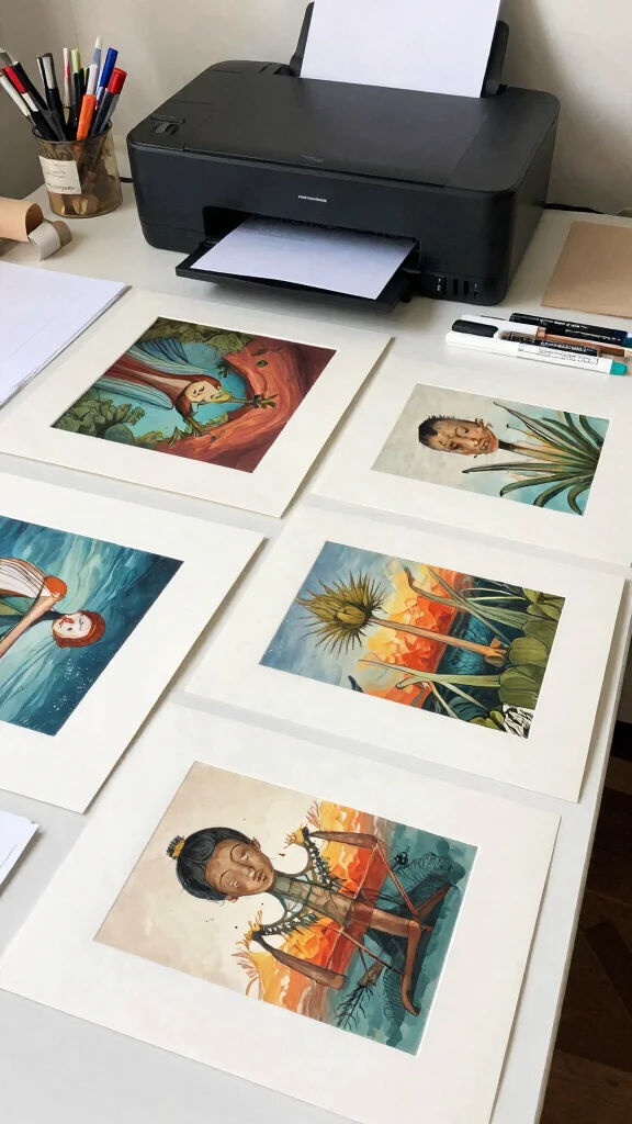 15 DIY Wall Art Ideas That Are Easy and Beautiful to Make - 14. Printable Art with a Twist 1