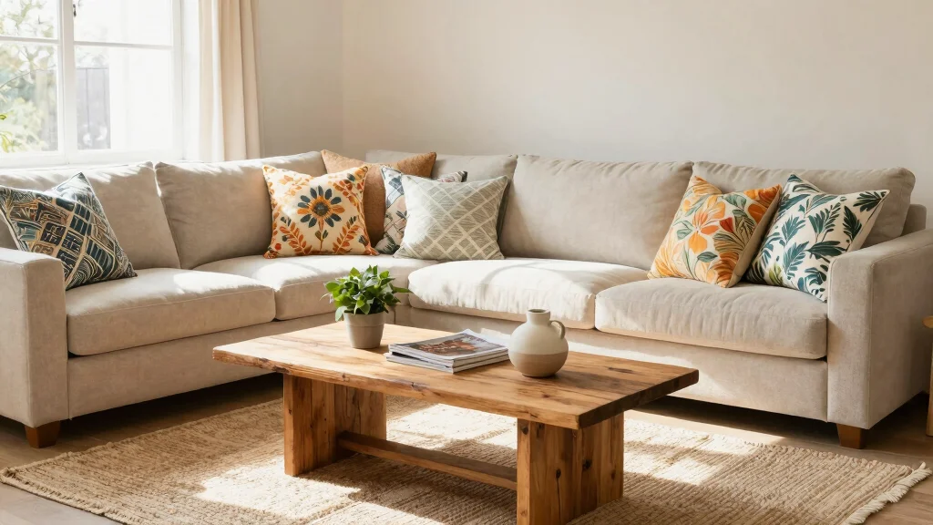 15 Living Room Throw Pillow Ideas for Color, Texture, and Comfort