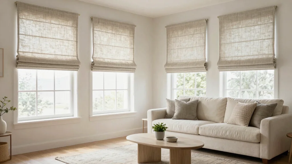 15 Roman Shades Window Treatments Ideas for Classic Elegance – Illinois Furniture and More
