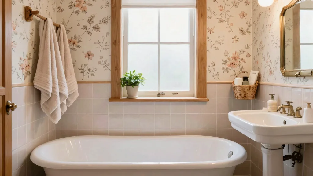 17 Small Bathroom Ideas with Tub for Relaxing Spaces - Global Decor Trends