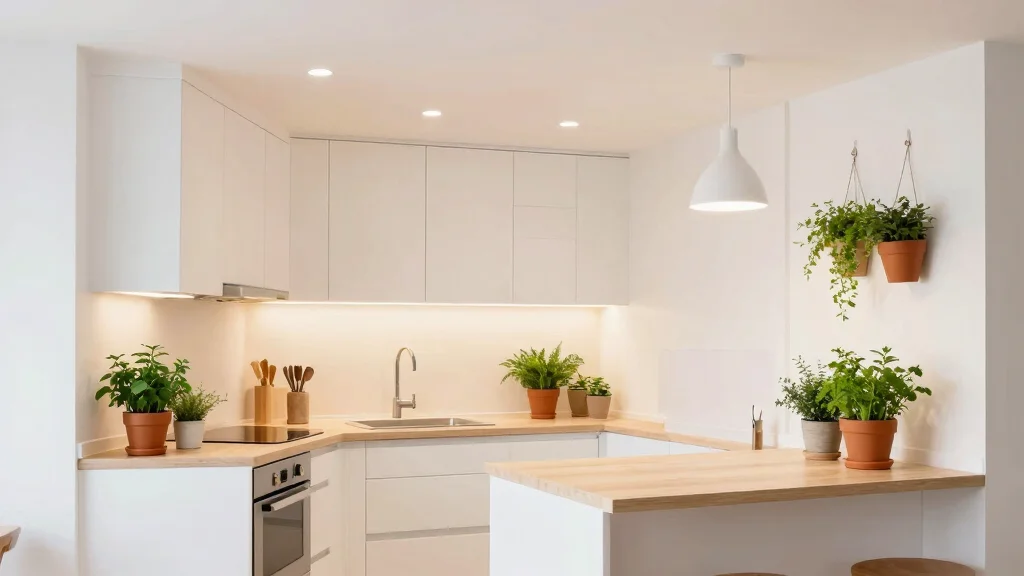 17 Kitchen Lighting Ideas for Low Ceilings That Feel Open - homemoderndesigns.com
