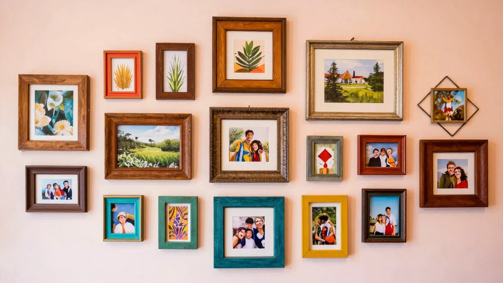 15 DIY Wall Frame Crafts for Unique Gallery Displays - DIY Makers Zone